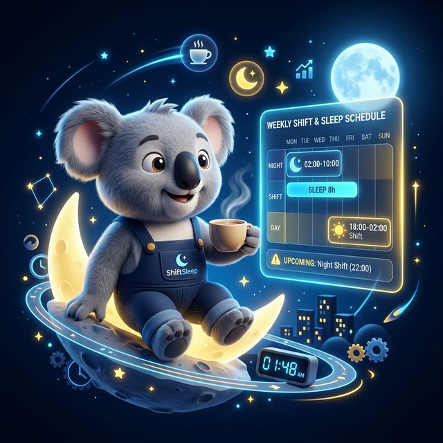 ShiftSleep shift sleep planner iOS app preview